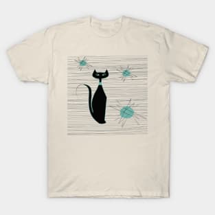 MCM Cat Starburst Design T-Shirt